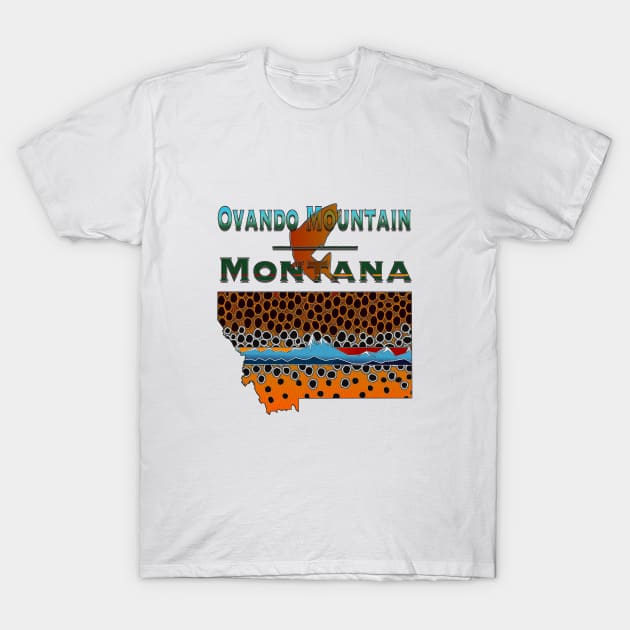 OVANDO BLACKFOOT MONTANA II T-Shirt by MikaelJenei